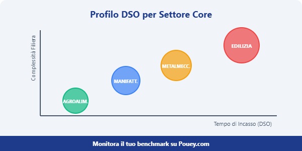 Rischio DSO per settore
